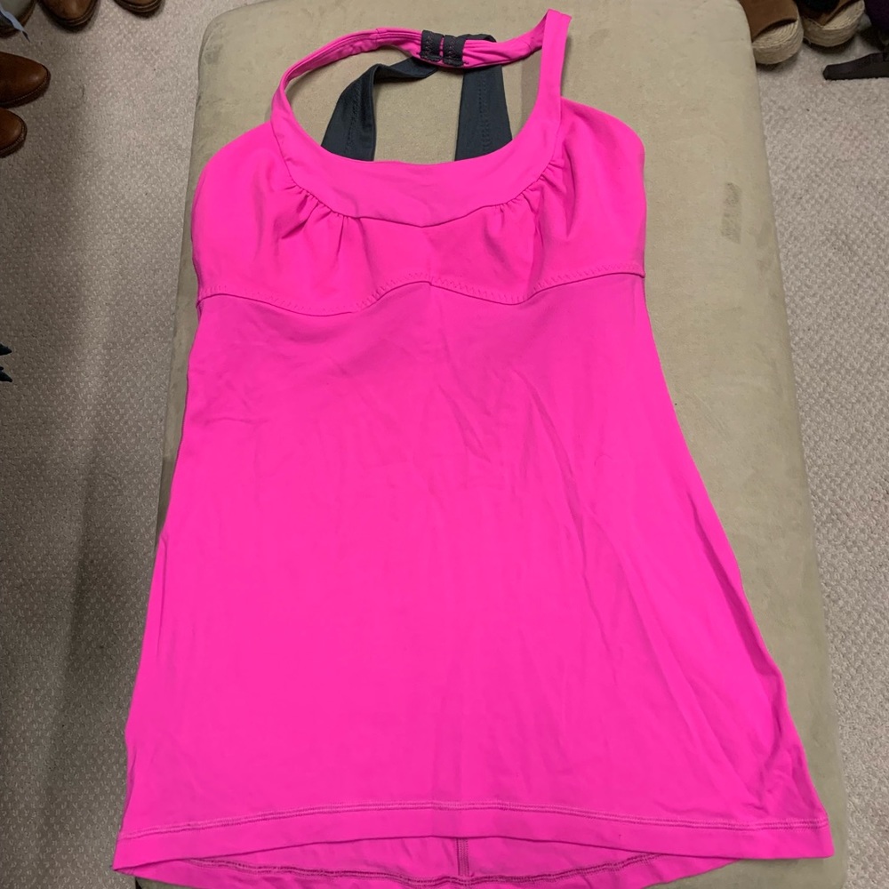 Lululemon pink top size 6
